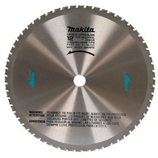 Picture of Makita® 12"X60 Tooth Dry Cut Metal Blade Part# - A-90532