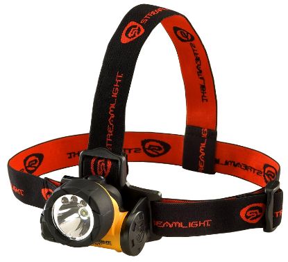 Picture of Streamlight® Trident Headlamp Yellowwith Rubber Strap Part# - 61050