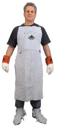 Picture of Mcr Safety Memphis Welding Leather24X42 Bib Apron Part# - 38142Mw