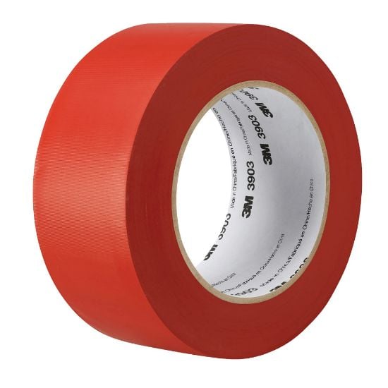 Picture of 3M™ 3M Vinyl Duct Tape 3903Red 2"X50 Yd Part# - 7100148743