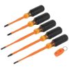 Picture of Klein Tools 6 Pc Insulated Slim Tipdriver Part# - 33736Ins