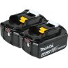 Picture of Makita® 18V Battery  4.0Ah Twinpack Part# - Bl1840B-2