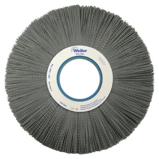 Picture of Weiler® 12" Nylox Wheel- Crimpedfilament .040/120 3.25" Part# - 83640