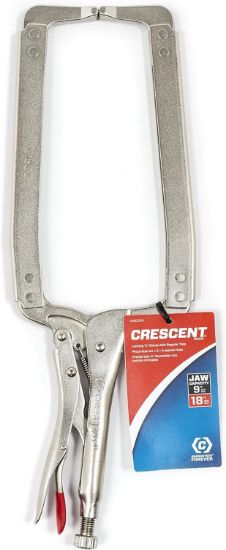 Picture of Crescent® C-Clamp  18" With Regular Pads Part# - C18Ccrn