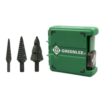 Picture of Greenlee® Step Bit Set #1 #4 #9 Part# - Gsbset3