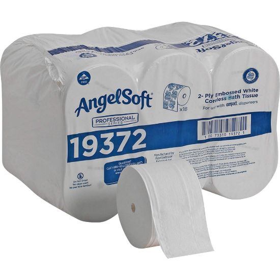 Picture of Georgia Pacific Tissue Angel Sft 2Ply Wh Part# - Gpc19372