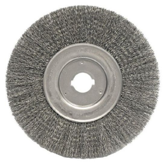 Picture of Weiler® Tln-10" Narrow Crimped Wire Wheel .014 1-1/4" Part# - 1259