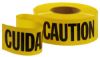 Picture of Empire® Level 1000' Yellow Barricade Tape Caution/Cuidado 2 Mi Part# - 77-1002