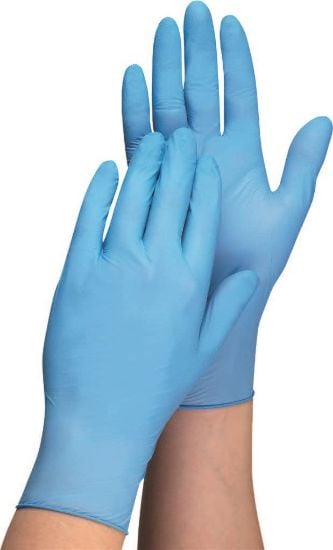 Picture of Honeywell North® Performance Exam Glove Chemo  Us  Skybl Bx/100 Part# - 4580601-M