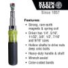 Picture of Klein Tools 7-In-1 Nut Driver Part# - 32807Mag