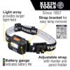 Picture of Klein Tools Rechg Lt Array Hdlp W/St260 Lumen All-Day Run Part# - 56049