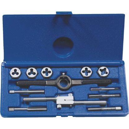 Picture of Irwin® Set Tap&Die 12Pc Nc1 Hexhanso Thru 1/2" T Part# - 24612