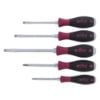 Picture of Wiha Tools 5Pc Microfinish Heavy Duty Slotted/Phi Part# - 53390