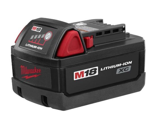 Picture of Milwaukee® Tool 18V Xc Battery (New Lithium) Part# - 48-11-1828