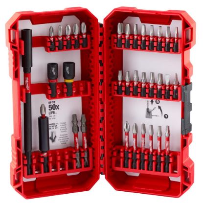 Picture of Milwaukee® Tool Shockwave Impact Duty Driver Bit Set - 34Pc Part# - 48-32-5101