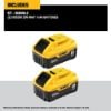 Picture of Dewalt® 20V Max Xr 8Ah Dual Pack Part# - Dcb208-2