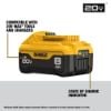 Picture of Dewalt® 20V Max Xr 8Ah Dual Pack Part# - Dcb208-2