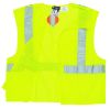 Picture of Mcr Safety Fire Resistant Cls Ii Fluorescent  Lime Poly Msh Part# - Cl2Mlpfrl