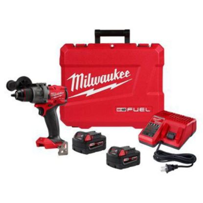 Picture of Milwaukee® Tool M18 Fuel 1/2" Hammer Drill/Driver Kit Part# - 2904-22