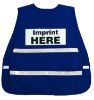 Picture of Mcr Safety Poly- Cotton Safety Vest- 21" X 48"- Blue Part# - Icv203