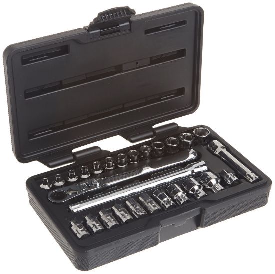 Picture of Gearwrench® Set Pass-Thru Xl Lck Flex 1/4Dr 27Pc Part# - 891427