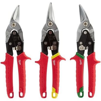 Picture of Milwaukee® Tool 3-Piece Aviation Snip Set Part# - 48-22-4533