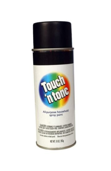 Picture of Rust-Oleum® Touch 'N Tone En Ap Spray Paint Flat Black Part# - 55275830