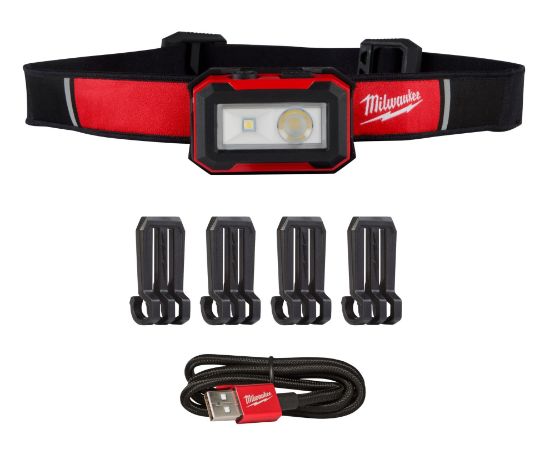 Picture of Milwaukee® Tool Rechargeable Magnetic Headlamp Part# - 2012R