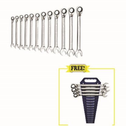 Picture of Gearwrench® 12Pc Reversible Comb Ratcheting Metr Non Capstop Part# - 9620N