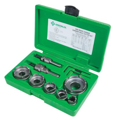 Picture of Greenlee® Carbide Cutter Set  Quick Change  8Pc Part# - 648