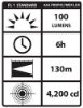 Picture of Streamlight® 4Aa Lux Div 1 W/ Whte Led And Alkaline Batteries Part# - 68702