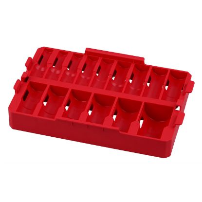 Picture of Milwaukee® Tool Shockwave Imp Duty Socket 1/2 Dr 15Pc Tray Only Part# - 49-66-6832