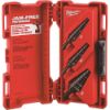 Picture of Milwaukee® Tool Step Bit 3Pc Set No1  No2  No4 Part# - 48-89-9221