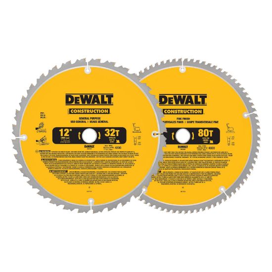 Picture of Dewalt® Construction 12" Combo Pack (Dw3128 &Amp; Dw3123 Part# - Dw3128P5