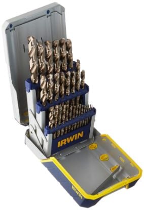 Picture of Irwin® 29 Piece Drill Bit Set Cobalt Case M42 Part# - 3018002B