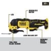 Picture of Dewalt® 12V Max Oscillating Multi Tool Bare Part# - Dcs353B