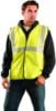 Picture of Occunomix Classic Fl Resist Cottonsolid Vest  Cl 2  Yw  M Part# - Lux-Sscgfr-Ym