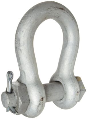 Picture of Cm Columbus Mckinnon Galvanized Bolt & Nut Anchor Shackle - 14Ton- 1- Part# - M856G