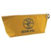 Picture of Klein Tools Canvas Bag With Zipper Large Yellow Part# - 5539Lyel