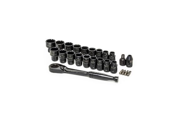 Picture of Crescent® 25 Pc Ratchet And Socketset  Sae  Metric Part# - Cx6Pt25