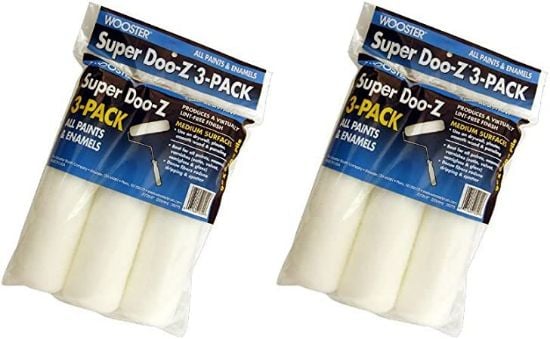 Picture of Wooster 9" Super Doo-Z 3/8" Nap3-Pk Roller Covers Part# - 00R7250090