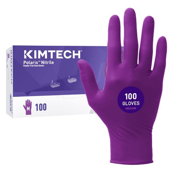 Picture of Kimtech™ Nitrile Exam Gloves  5.9Mil  Ambidextrous  9.5 Part# - 62772