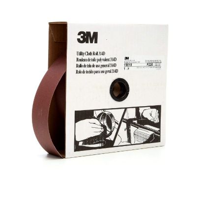 Picture of 3M™ 3M Utility Cloth Rl 314D2"X50Yd P220 J-Wt Part# - 7000118538