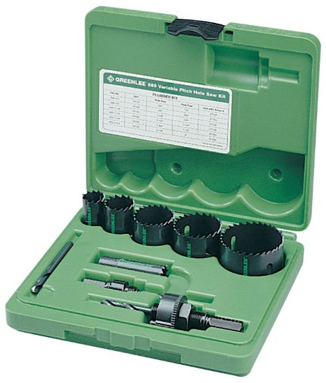 Picture of Greenlee® Holesaw Kit  Plumbers (889) Part# - 889