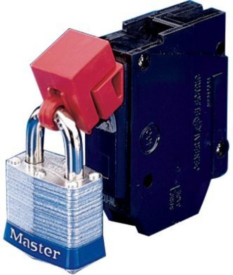 Picture of Brady® 480/600V Clamp-On Breaker Lockouts Part# - 65966