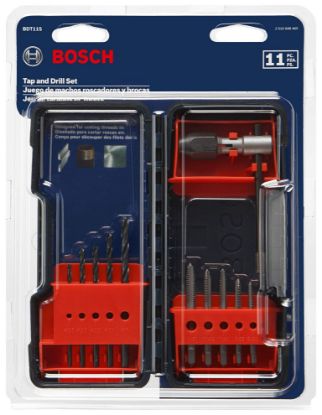 Picture of Bosch Power Tools 11Pc Tap & Drill Set Part# - Bdt11S