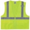 Picture of Ergodyne Model 8220Z Standard Vest Class Ii Mesh Lime Siz Part# - 21123