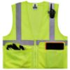 Picture of Ergodyne Model 8220Z Standard Vest Class Ii Mesh Lime Siz Part# - 21123