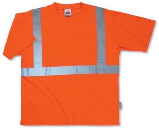 Picture of Ergodyne Glowear 8289 Class-2 Economy T-Shirt Orange Sm Part# - 21512