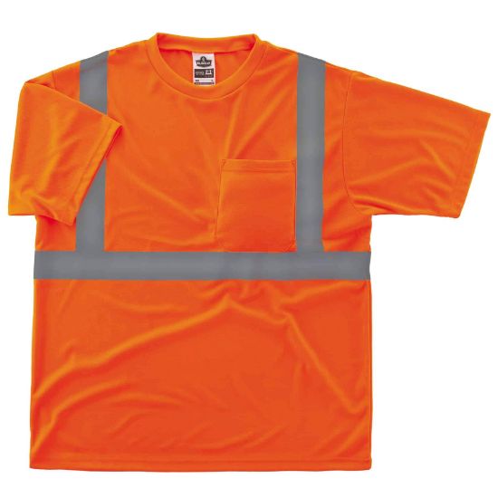 Picture of Ergodyne 8289- Economy T-Shirt- Orange- Large Part# - 21514